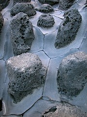 Image showing Lava rocks on Jeju Island, Korea