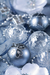 Image showing Christmas balls