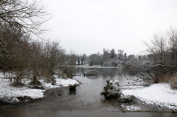 Image showing Winter lake