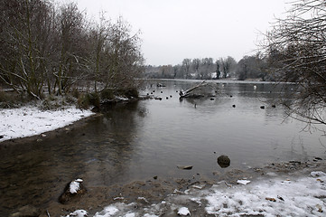 Image showing Winter lake