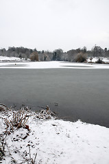 Image showing Winter lake