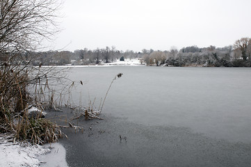 Image showing Winter lake