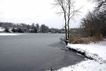 Image showing Winter lake