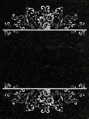 Image showing decorated granite
