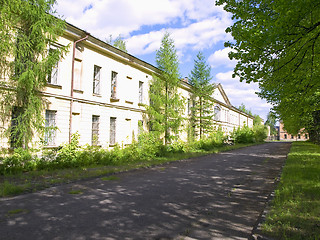 Image showing building and road
