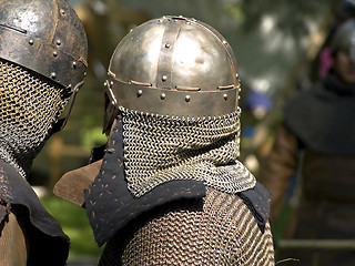 Image showing knights