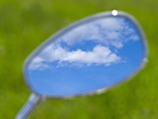 Image showing motorcycle mirror