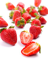 Image showing fresh strawberries