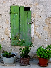 Image showing an old gate in Europe