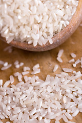 Image showing uncooked white rice