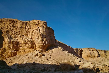 Image showing Sandstone rocks in the desert