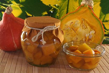 Image showing Pumpkin compote