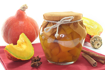 Image showing Pumpkin compote