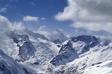 Image showing Caucasus Mountains. Sulahat.