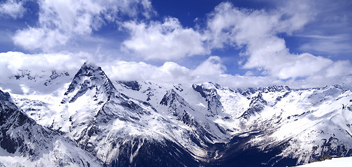 Image showing Panorama Caucasus Mountains