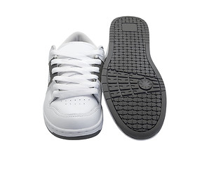 Image showing Sneakers on white