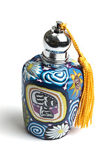 Image showing Beautiful classic Arab style perfume bottle 