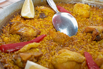 Image showing Paella