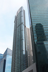 Image showing Skyscrapers in Singapore