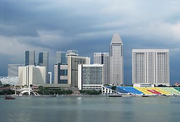 Image showing Singapore skyline