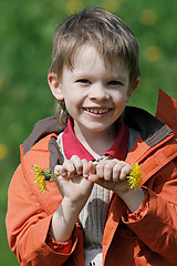 Image showing Boy in summer day.