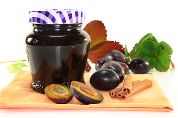 Image showing Plum jam