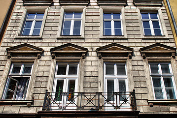 Image showing old house on the Main Square in Cracow