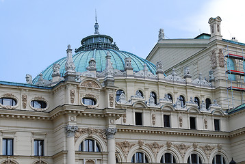 Image showing The baroque style theater built in 1892 in Cracow