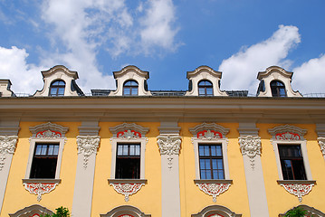 Image showing old house on the Main Square in Cracow