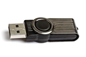 Image showing USB memory stick isolated on white 