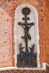 Image showing Fragment of St Mary's Church in Cracow