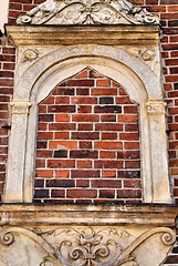 Image showing Fragment of St Mary's Church in Cracow