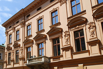 Image showing old house on the Main Square in Cracow