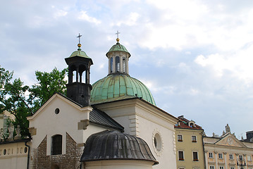 Image showing St. James Church on Main Square in Cracow