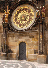 Image showing Detail of Astronomical Clock in Prague
