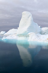 Image showing Iceberg with nice reflection