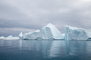 Image showing Icebergs in Ilulissat