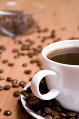 Image showing cup of coffee 