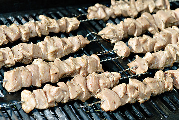 Image showing Pork Kabobs