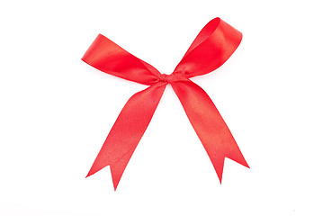 Image showing Red bow 