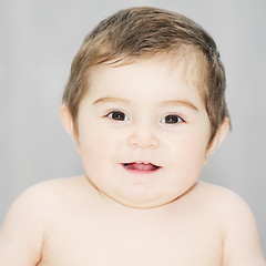 Image showing Portrait of cute infant