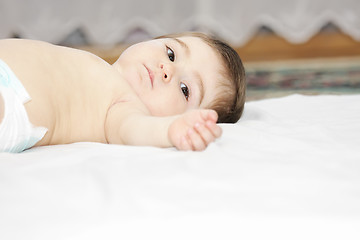 Image showing Relaxed infant