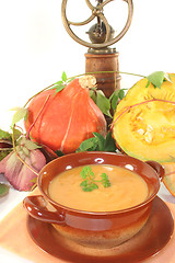 Image showing Pumpkin soup