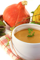 Image showing Pumpkin soup