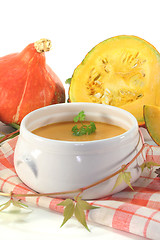 Image showing Pumpkin soup