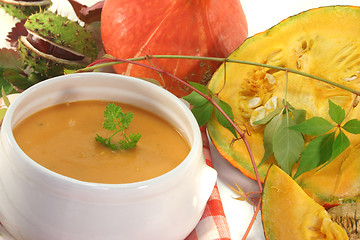 Image showing Pumpkin soup