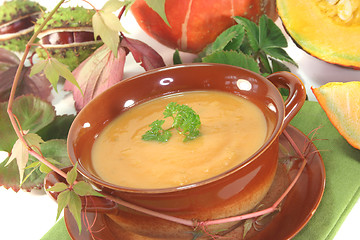 Image showing Pumpkin soup