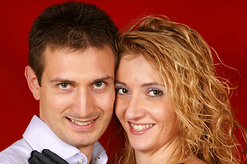 Image showing Young couple portrait