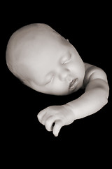 Image showing Sleeping Newborn
