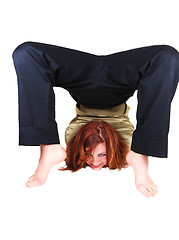 Image showing Acrobatic girl.
